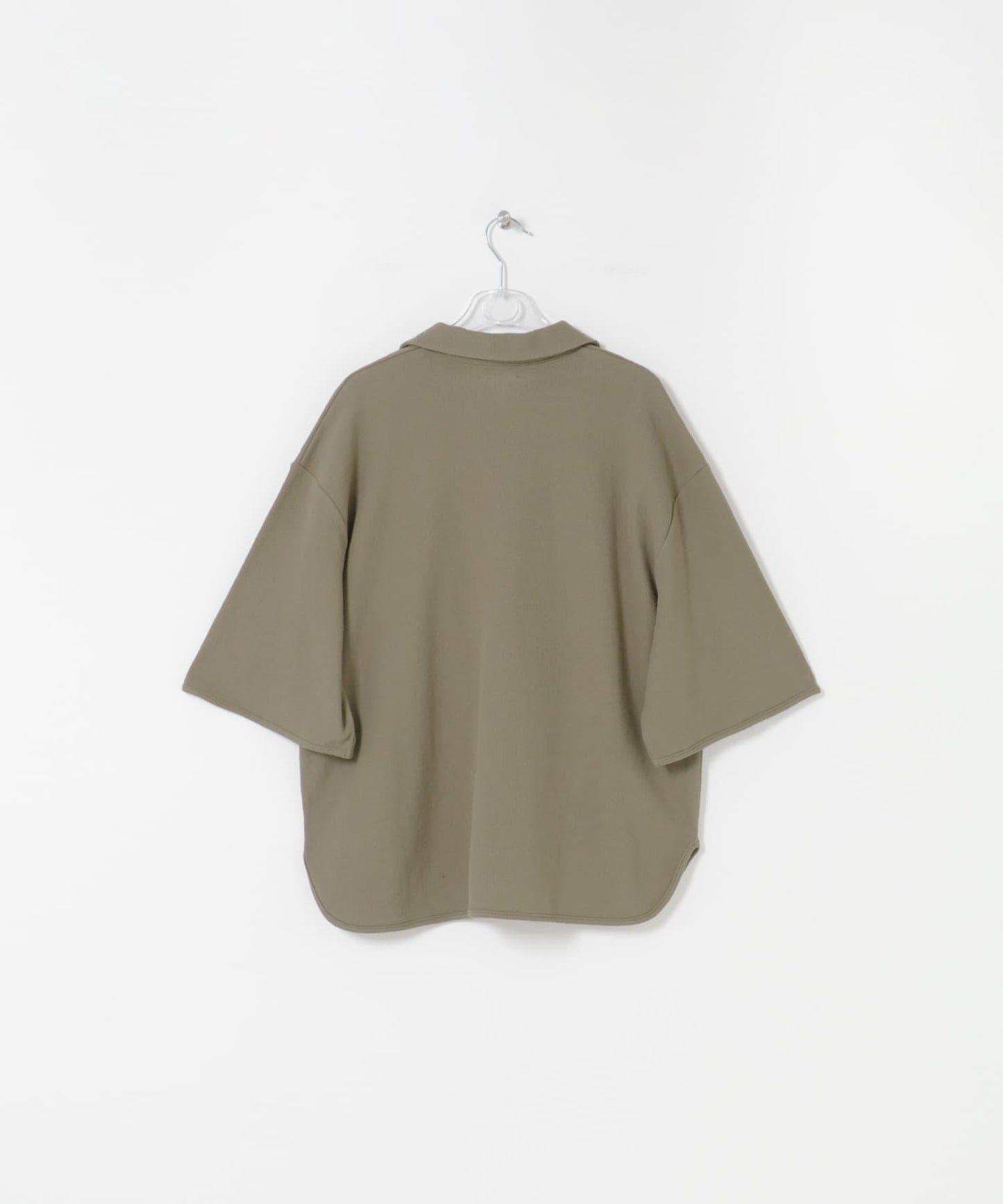 開領 open collared tee T恤