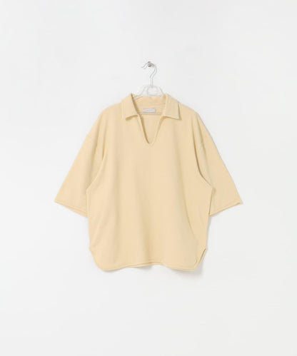 開領 open collared tee T恤