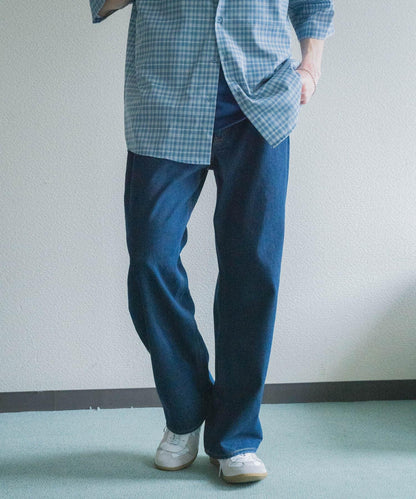 直筒牛仔褲