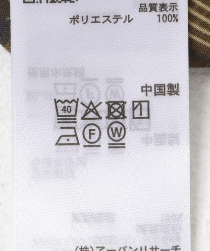 透視格紋 五分袖 襯衫