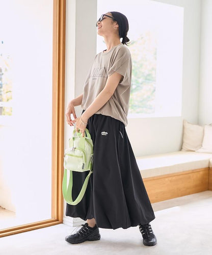 法式袖設計 T恤半身裙套裝