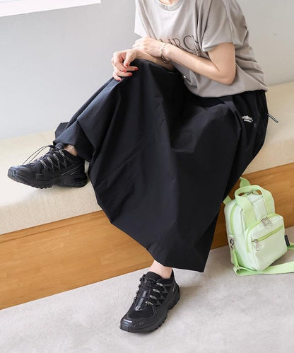 法式袖設計 T恤半身裙套裝