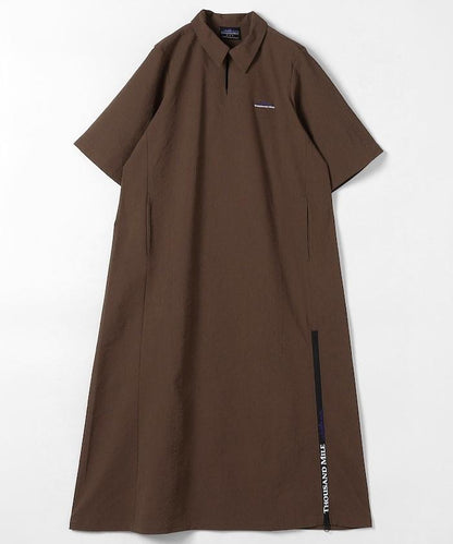 短袖 SKIPPER ONE PIECE SEERSUCKER 泡泡紗連衣裙