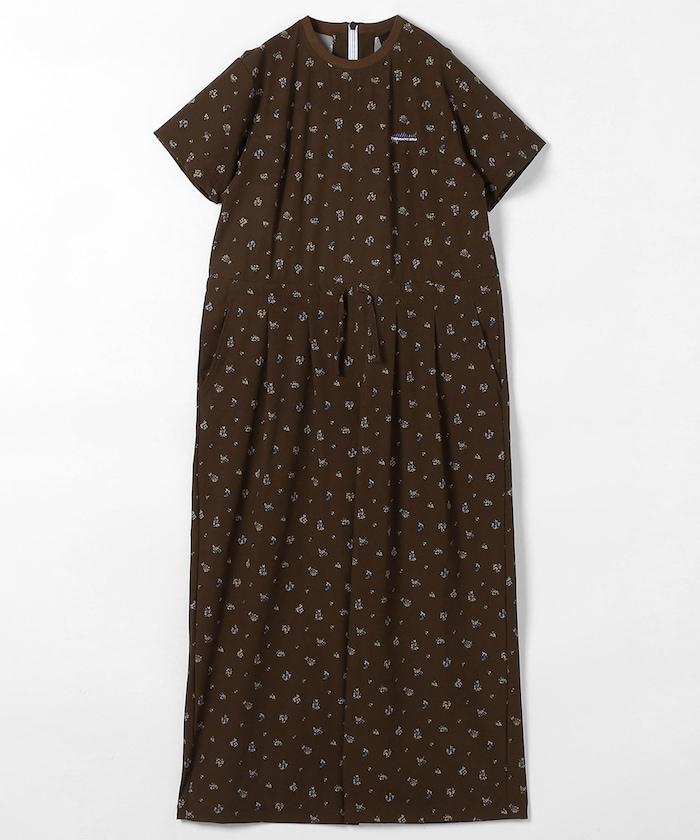SHORT SLEEVE ALL IN ONE FLOWER 連體衣