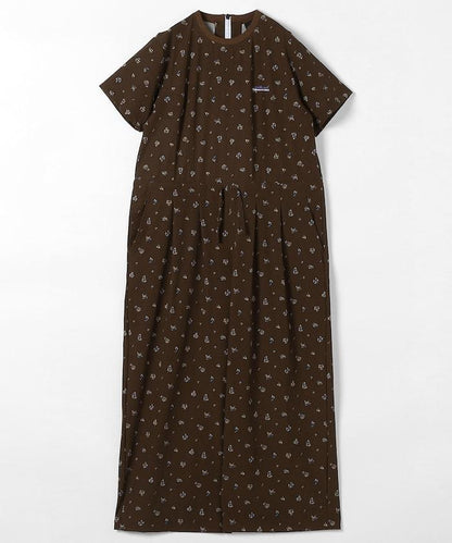 SHORT SLEEVE ALL IN ONE FLOWER 連體衣