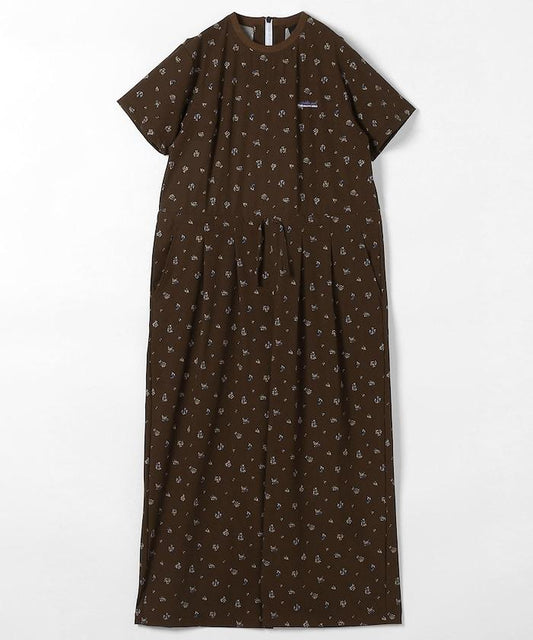SHORT SLEEVE ALL IN ONE FLOWER 連體衣
