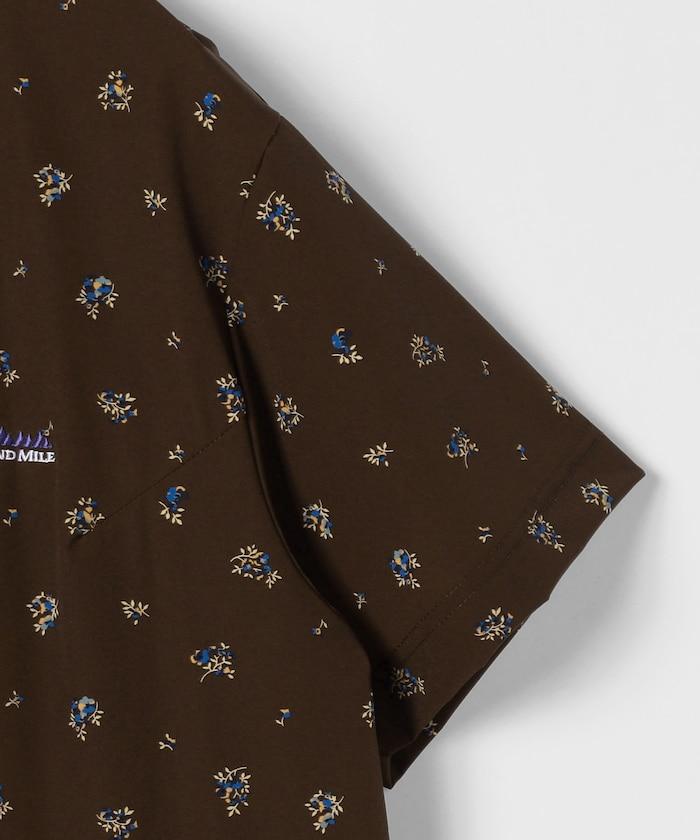 SHORT SLEEVE ALL IN ONE FLOWER 連體衣