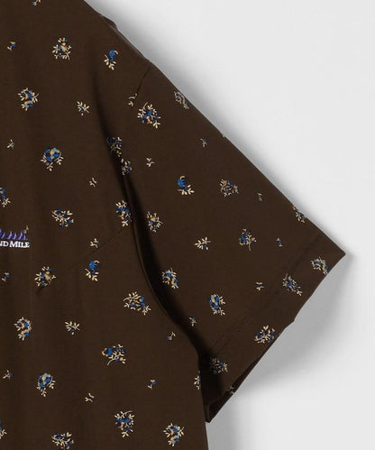SHORT SLEEVE ALL IN ONE FLOWER 連體衣