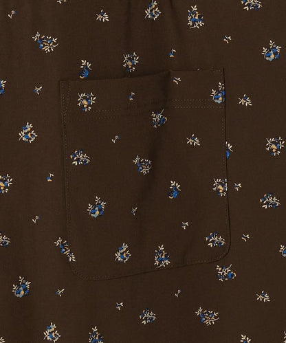 SHORT SLEEVE ALL IN ONE FLOWER 連體衣