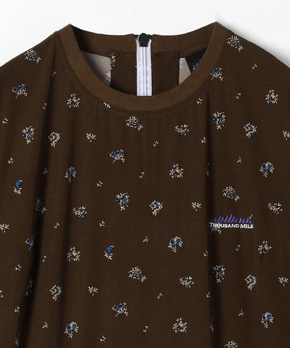 SHORT SLEEVE ALL IN ONE FLOWER 連體衣