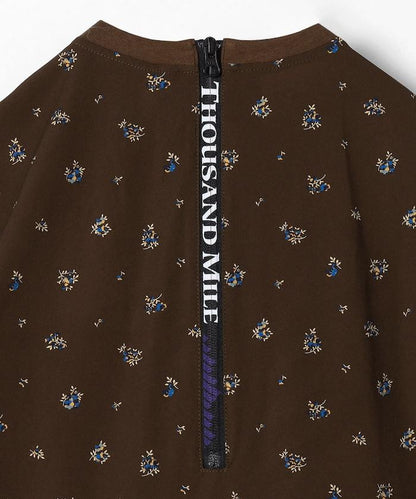 SHORT SLEEVE ALL IN ONE FLOWER 連體衣