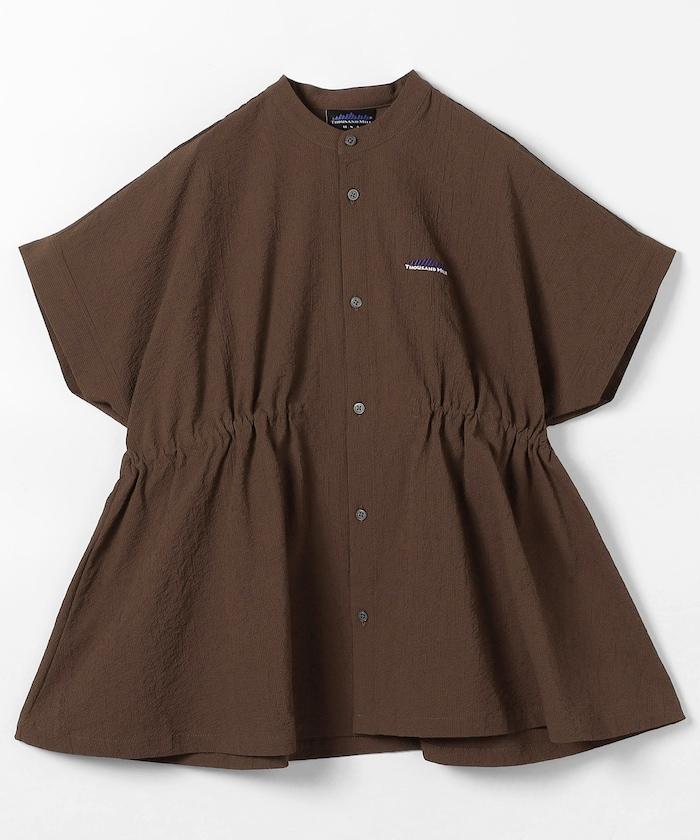 WAIST DRAWCODE SEERSUCKER 襯衫