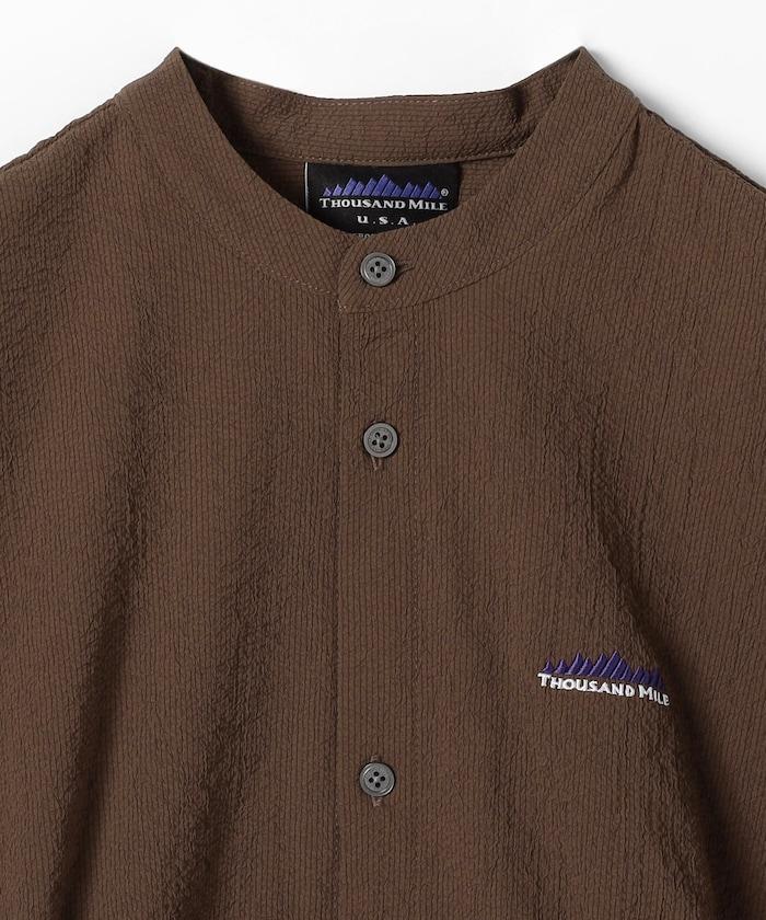 WAIST DRAWCODE SEERSUCKER 襯衫