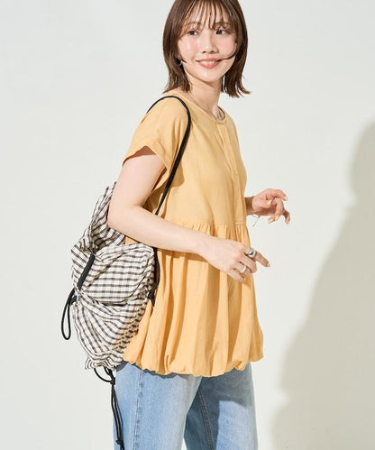 印度透感薄紗 蓬鬆設計 無袖 女式襯衫