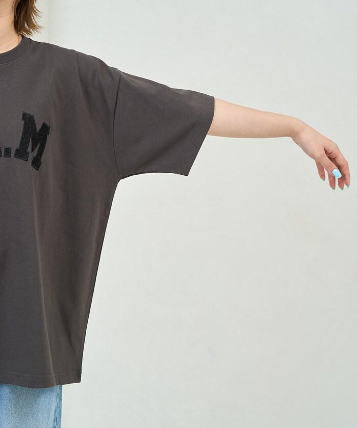ARM 蕾絲拼接刺繡短袖T恤
