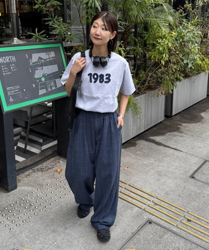 網絡限定 UNISEX 1983貼布 T恤
