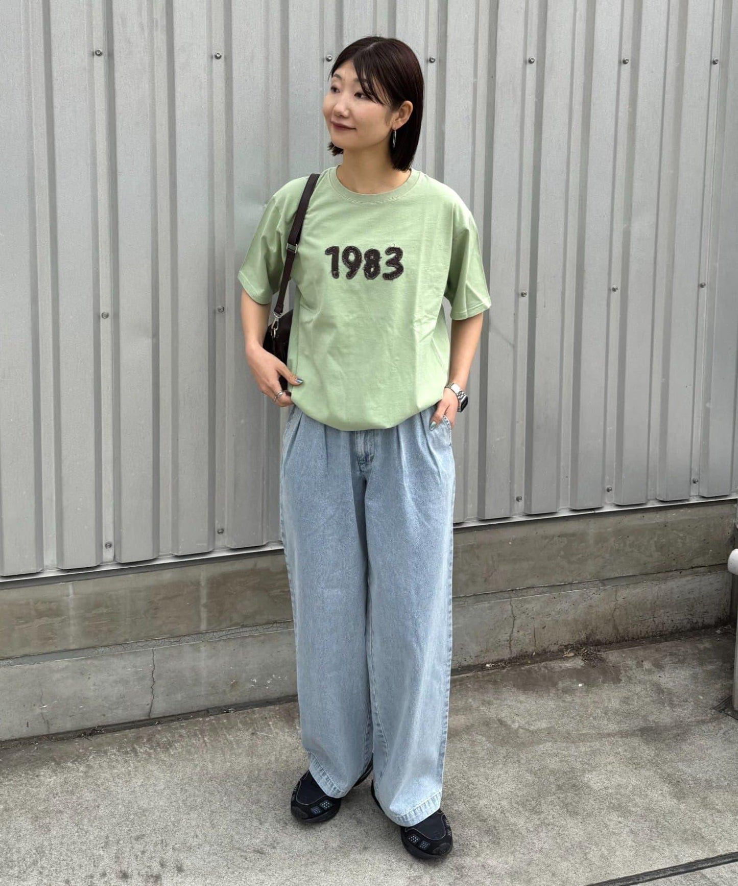 網絡限定 UNISEX 1983貼布 T恤