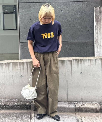 網絡限定 UNISEX 1983貼布 T恤