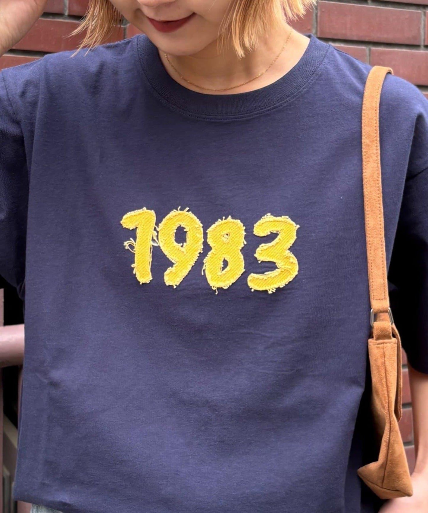 網絡限定 UNISEX 1983貼布 T恤