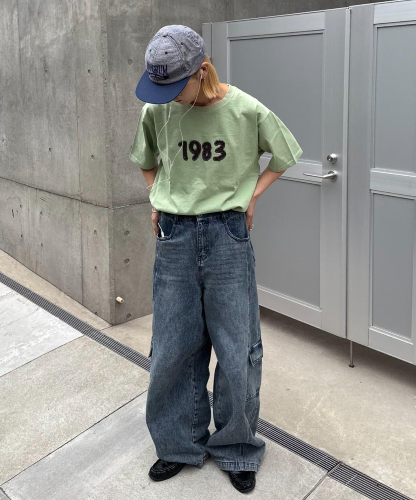 網絡限定 UNISEX 1983貼布 T恤
