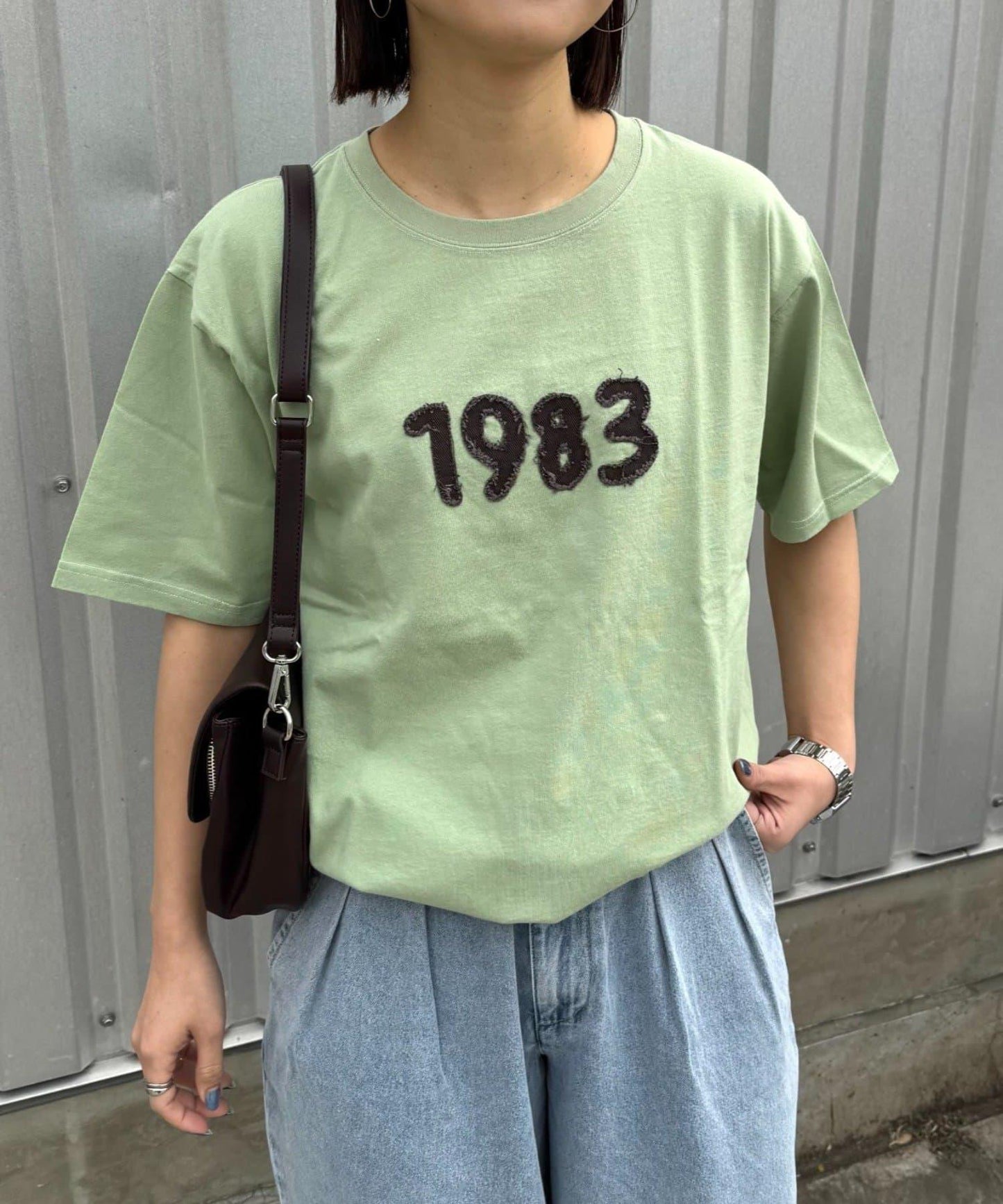 網絡限定 UNISEX 1983貼布 T恤