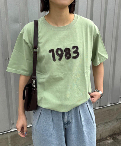 網絡限定 UNISEX 1983貼布 T恤