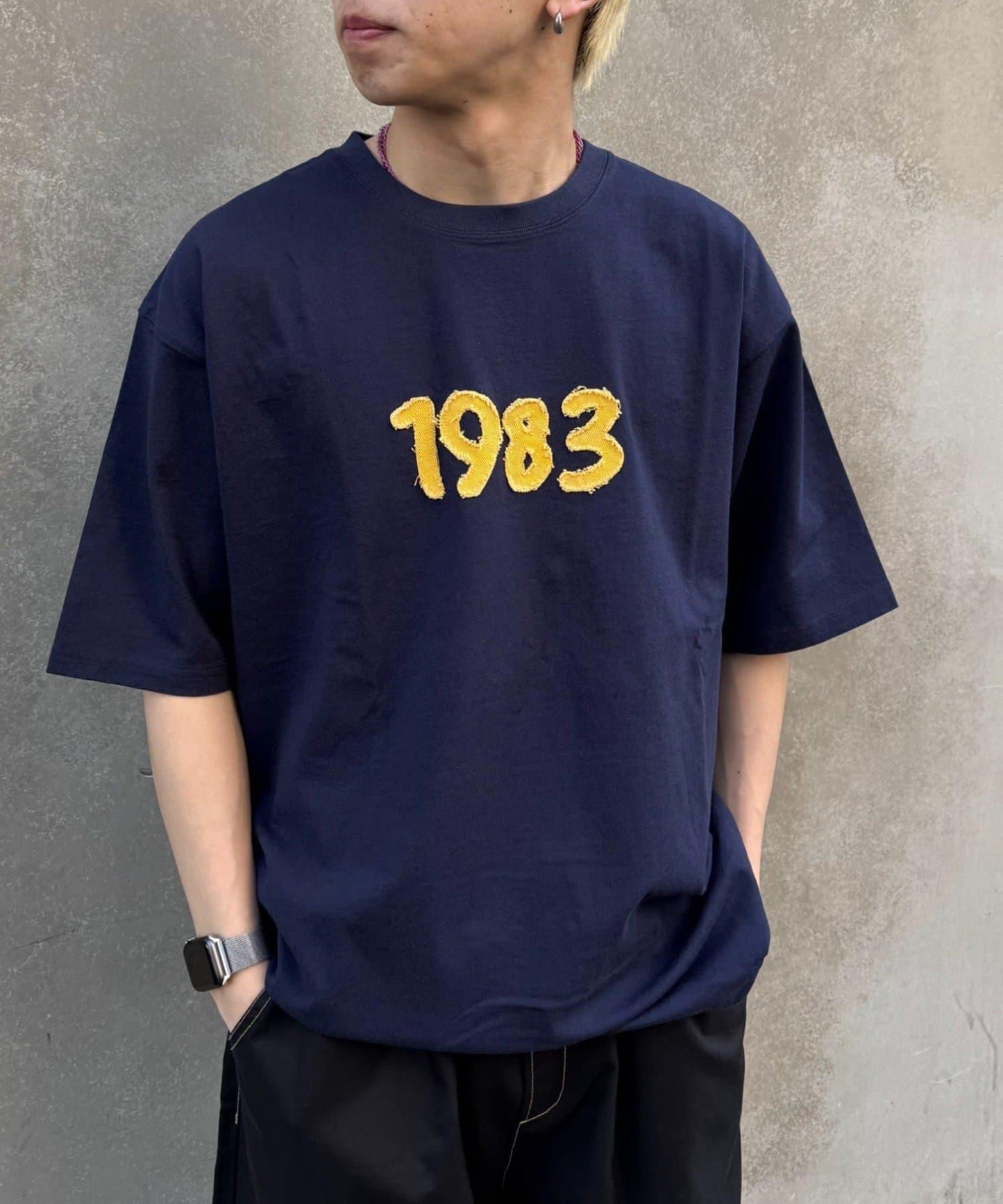 網絡限定 UNISEX 1983貼布 T恤