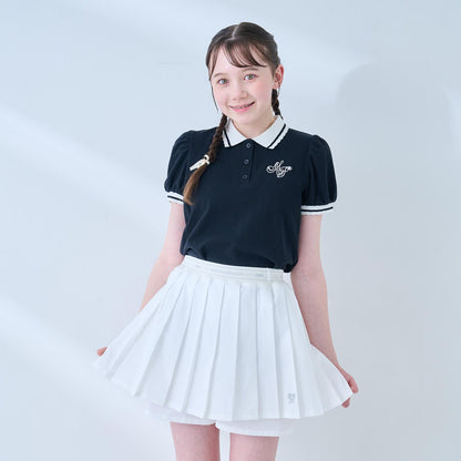 吸水速幹 接觸冷感 泡泡袖 Polo衫