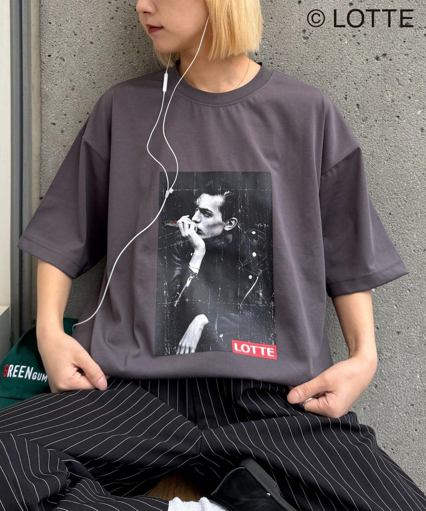TYPY×LOTTE板ガム 持續冷感板ガム照片印花T恤