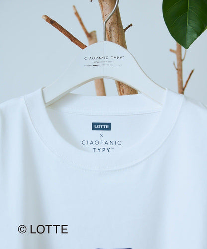 TYPY×LOTTE板ガム 持續冷感 クールミント 短袖T恤