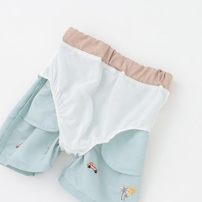 刺繡設計 【SWIM】 泳褲