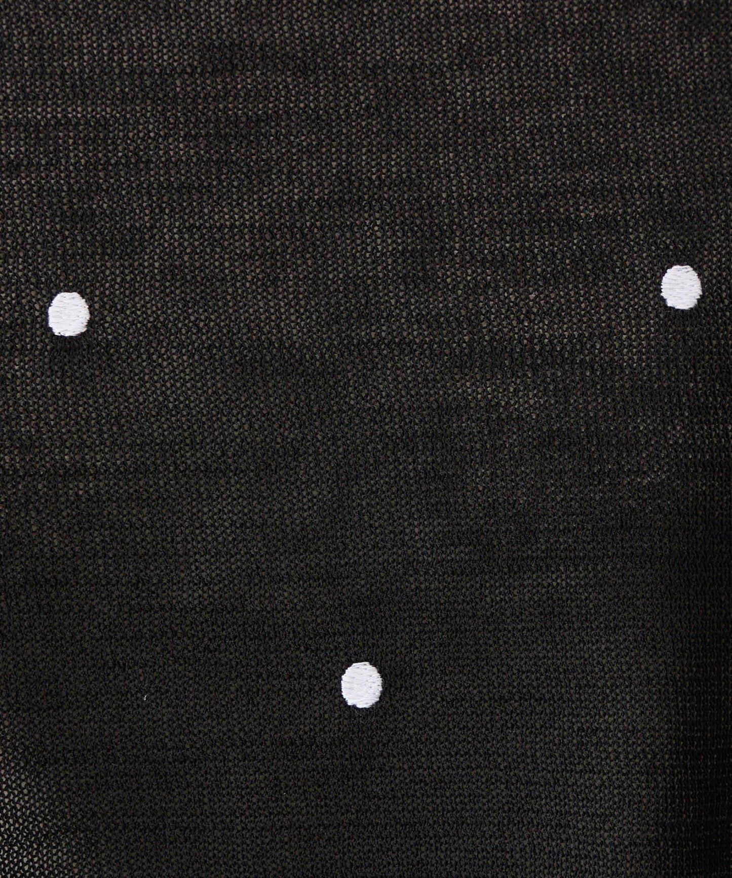 波點刺繡 針織上衣