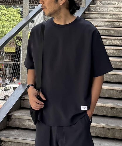 乾爽觸感寬鬆短袖TEE