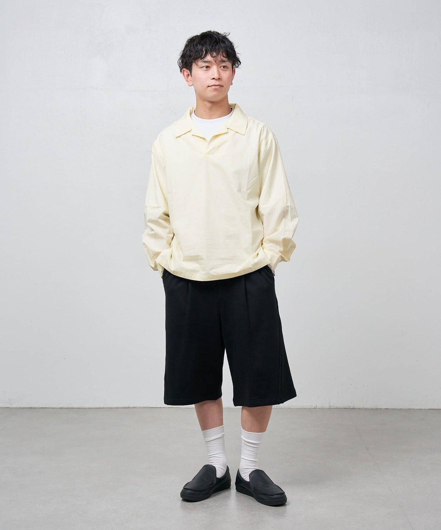 【Kastane】BM スキッパーシャツ2