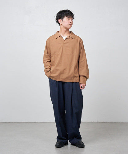 【Kastane】BM スキッパーシャツ2