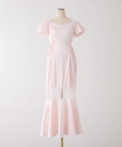 Lace Collection 側邊鏤空 蕾絲 連衣裙