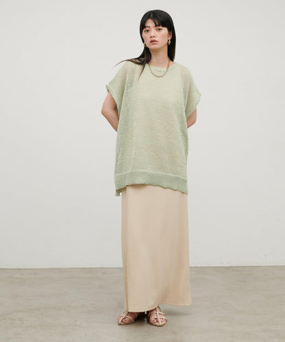 啞光Ponte面料 美式露肩版型 連衣裙（Web限定）