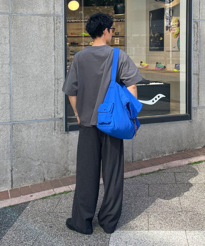 條紋/純色亨利領T恤