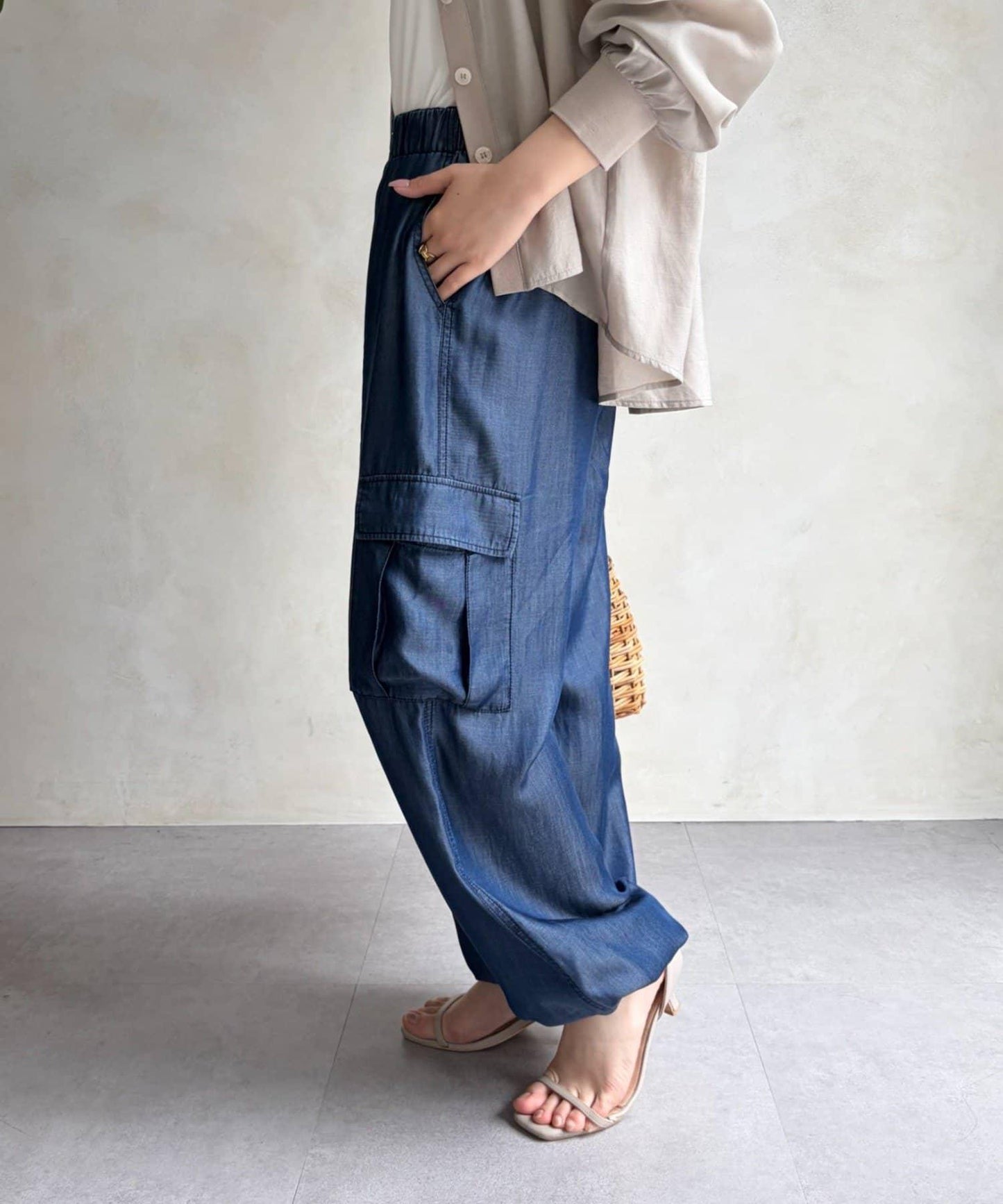 Tencel 降落傘褲