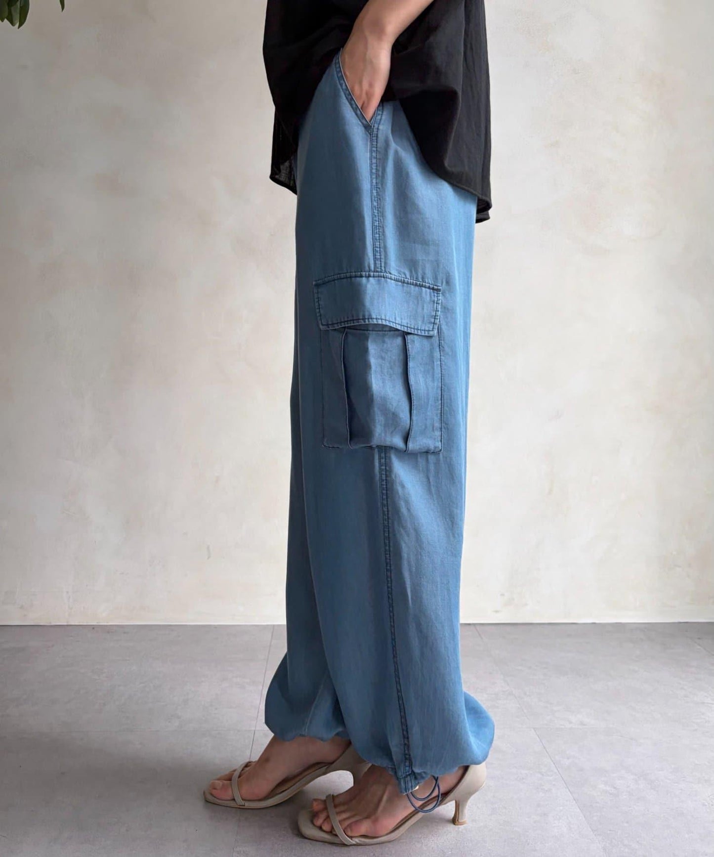Tencel 降落傘褲