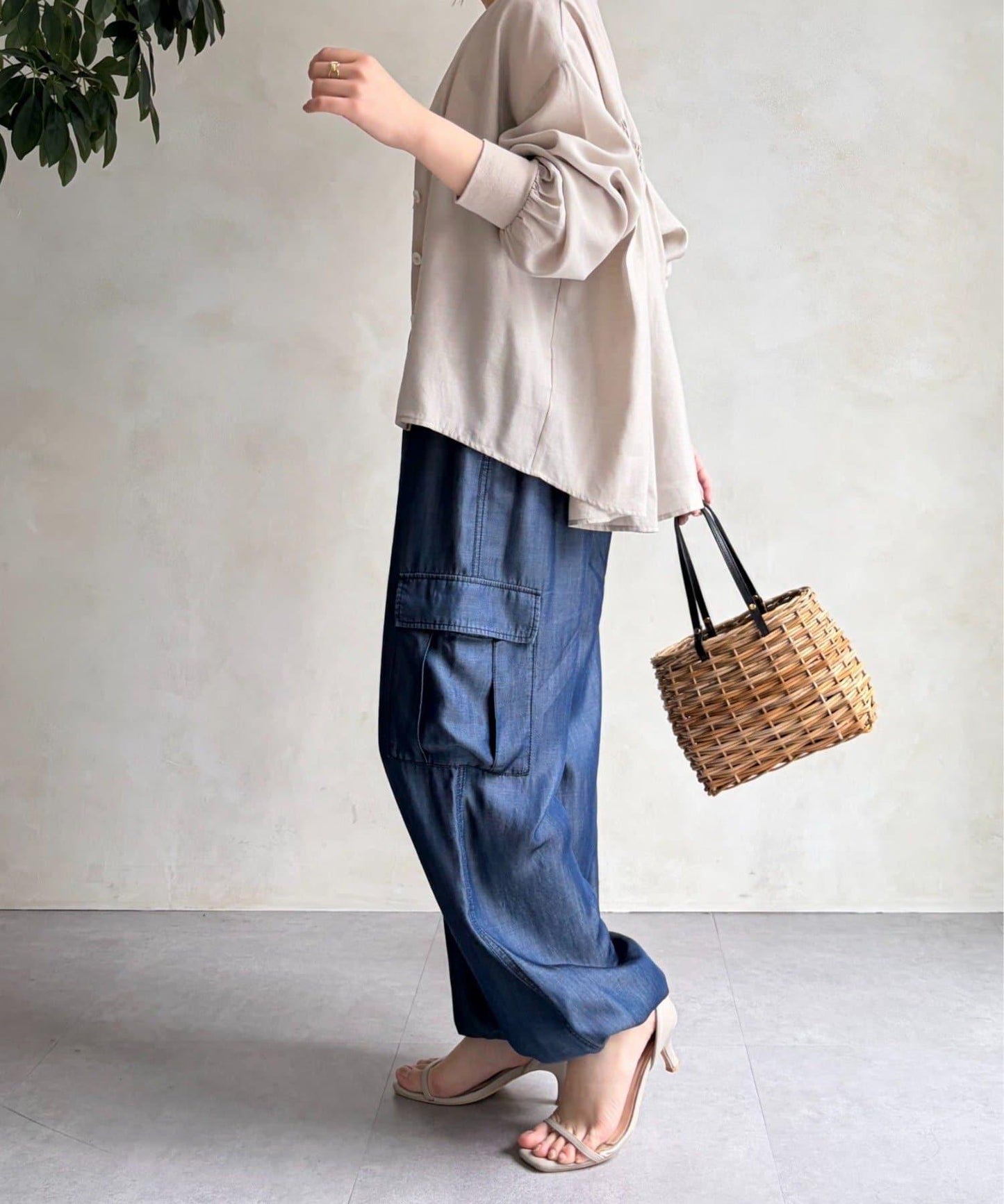 Tencel 降落傘褲