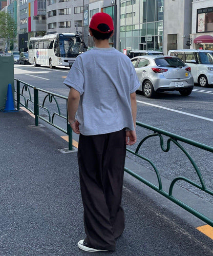 條紋/純色亨利領T恤