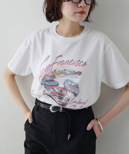 賽車圖案 TEE T恤