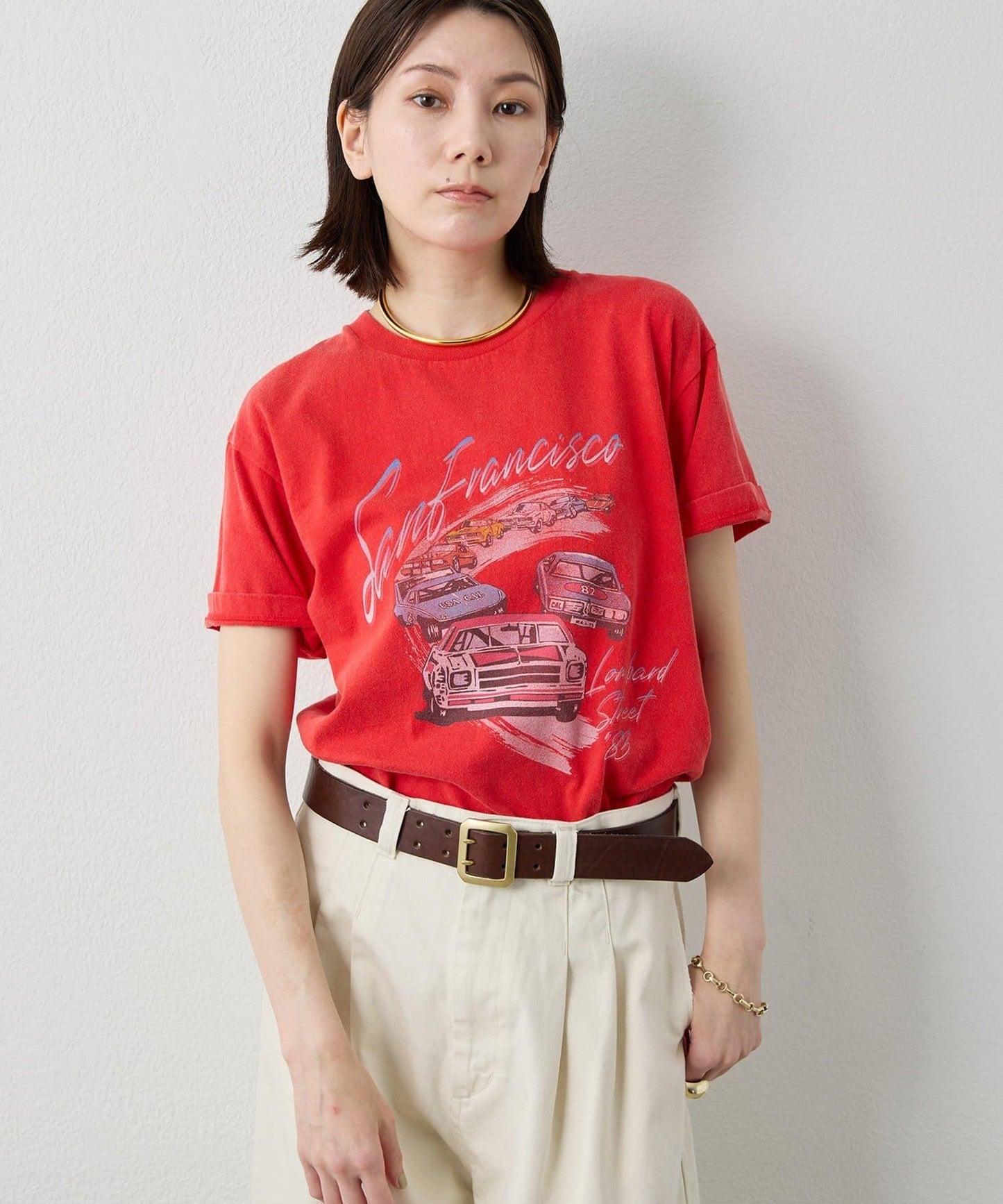 賽車圖案 TEE T恤