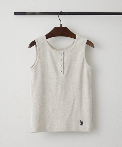 U.S. POLO ASSN. ×RMAF 亨利領背心