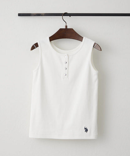 U.S. POLO ASSN. ×RMAF 亨利領背心