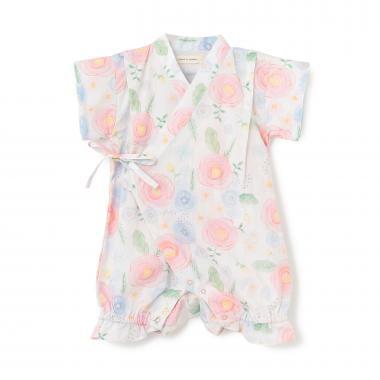 花卉圖案 甚平連體服