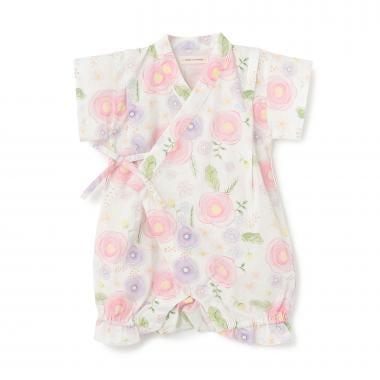 花卉圖案 甚平連體服