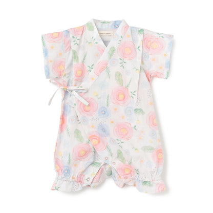 花卉圖案 甚平連體服
