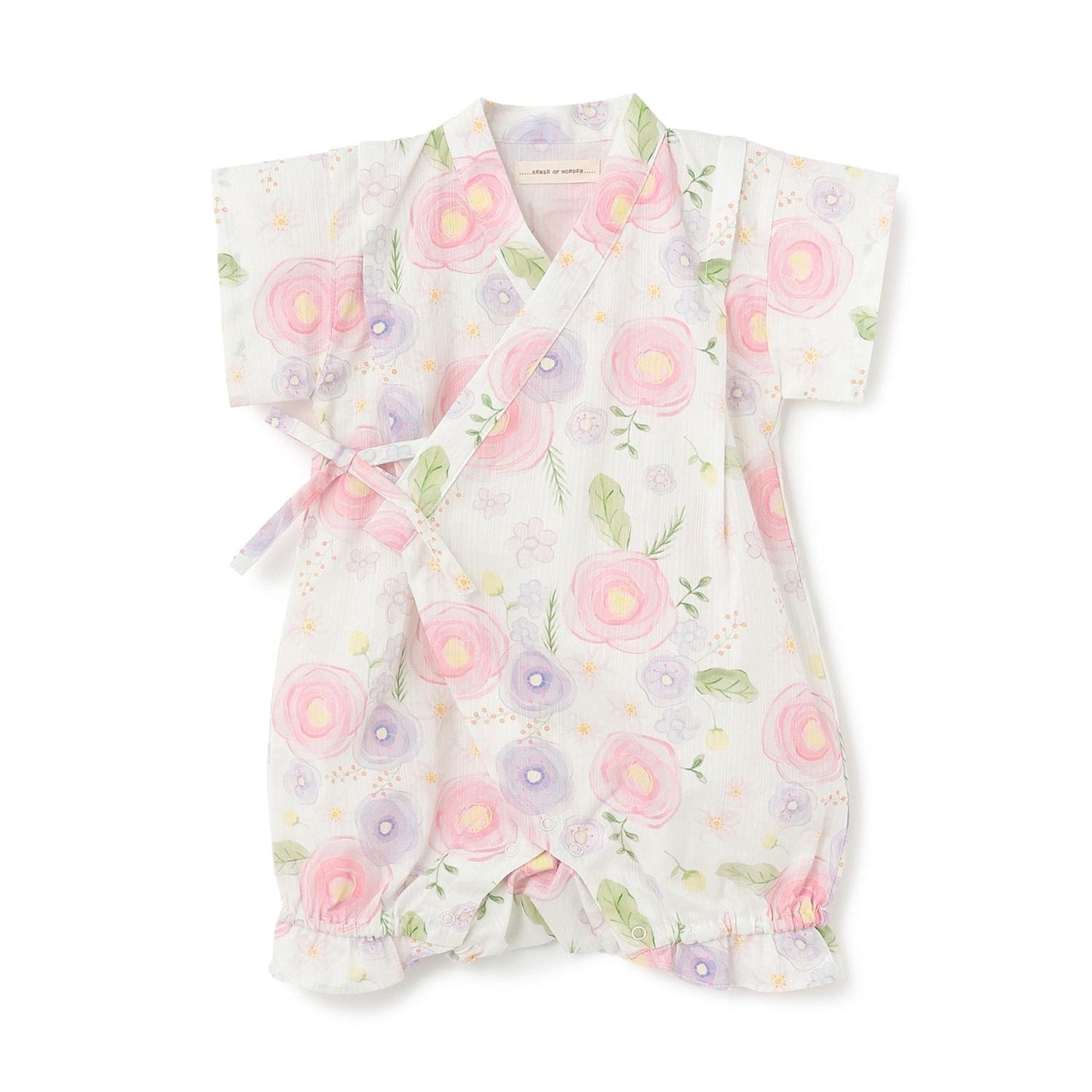 花卉圖案 甚平連體服